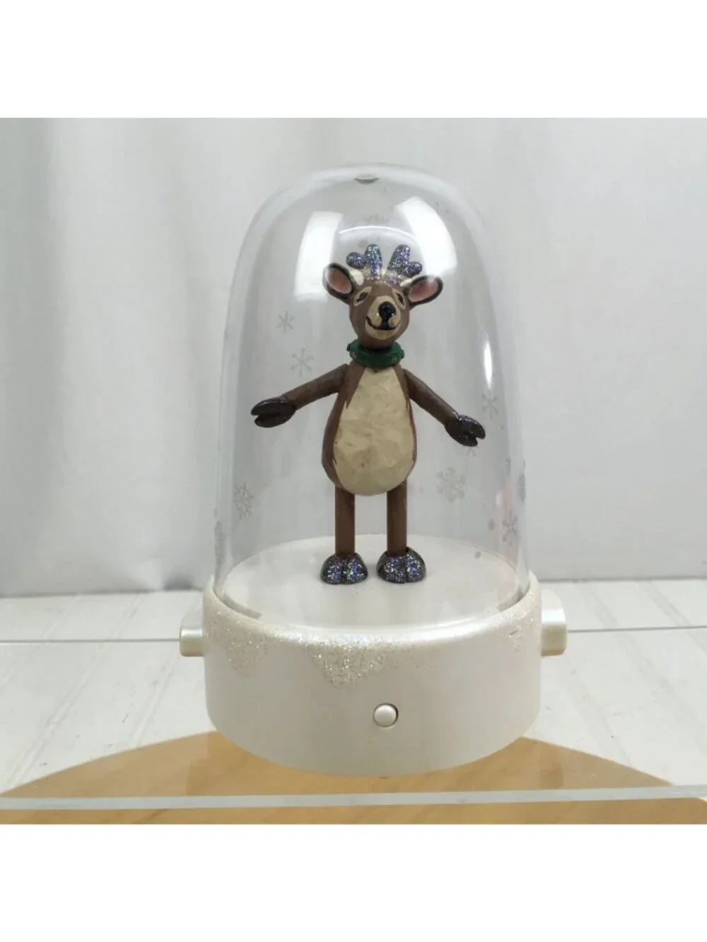 Hallmark Happy Tappers Dancing Musical Figurines Set of 4 2008 Elf Santa Snowman